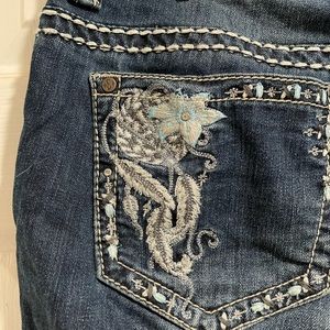 Shyanne cut off denim jeans size 33